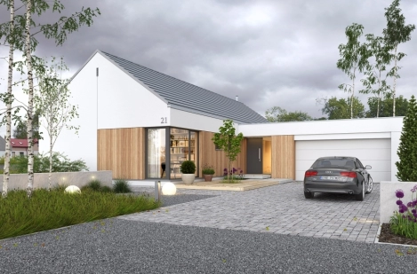 Nowoczesne projekty domów parterowych czy warto budować dom bez schodów