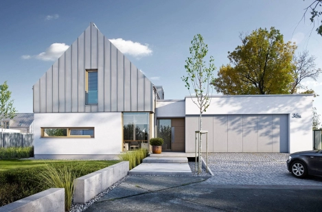 Piękne i nowoczesne projekty domów, które łączą styl z wygodą.