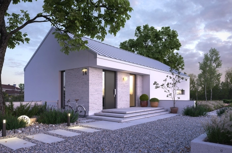 Projekty domów do 100 m² od  Domy z wizją