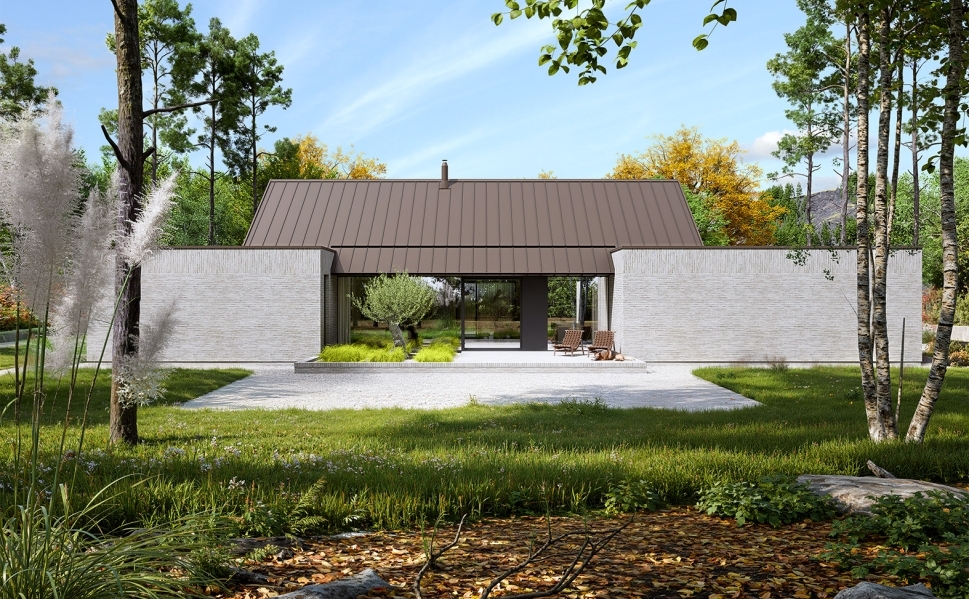 Nowoczesny projekt domu Dom Harmonii 1