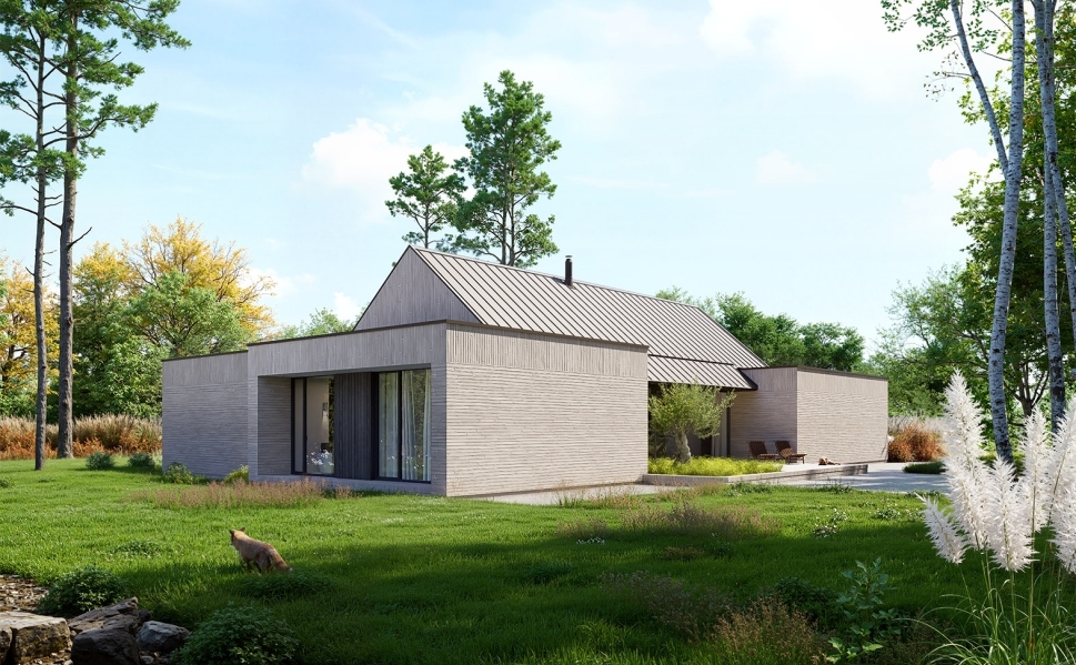 Nowoczesny projekt domu Dom Harmonii 1