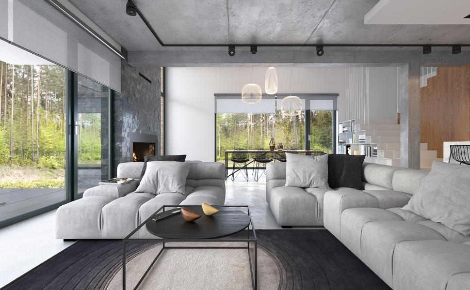 Nowoczesny projekt domu Idealny 1A