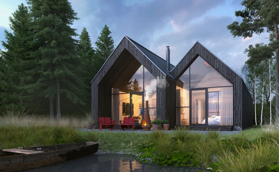 Nowoczesny projekt domu Nordic Duo M