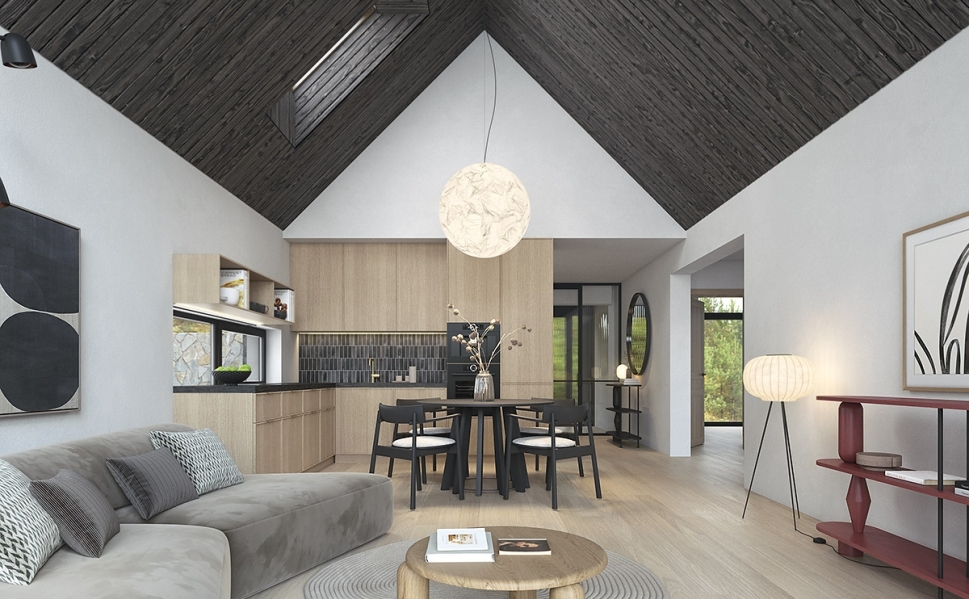 Nowoczesny projekt domu Nordic Duo M