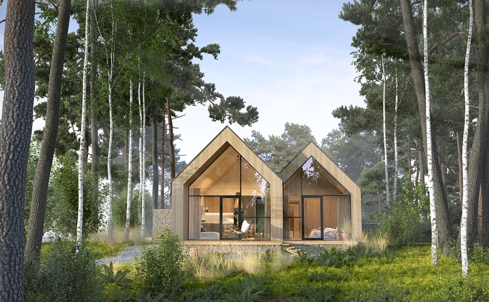 Nowoczesny projekt domu Nordic Duo