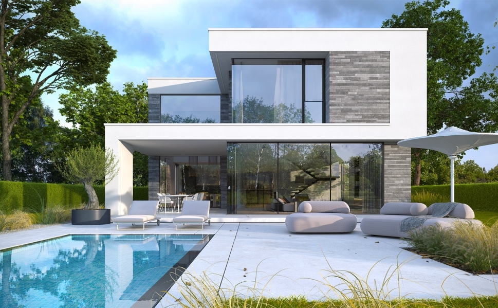 Nowoczesny projekt domu Willa Prestige 1