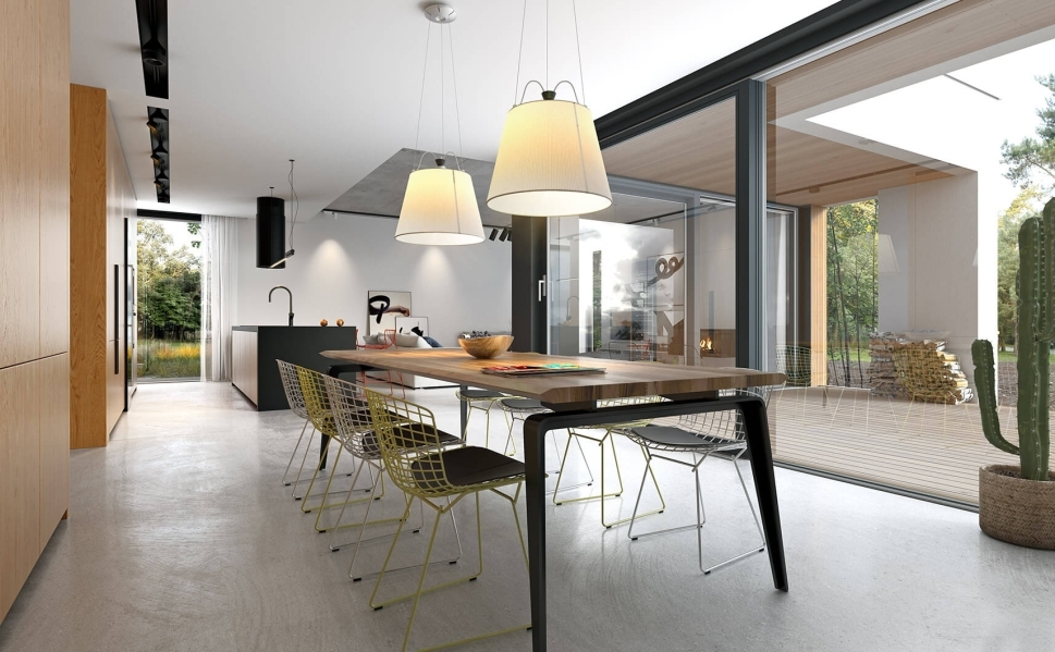 Nowoczesny projekt domu Parterowy 1A