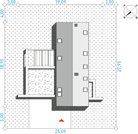 Ambitny 1 - Działka / Nasłonecznienie