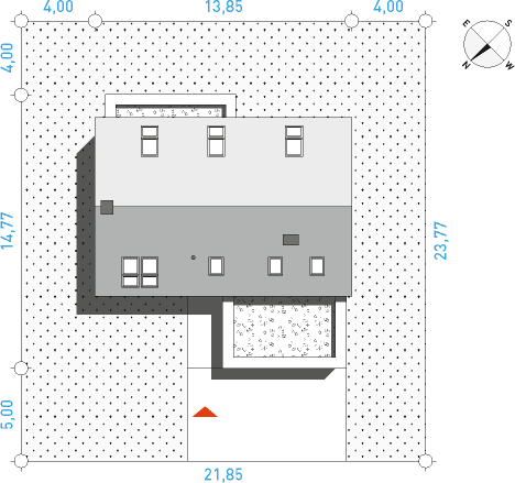 Atrakcyjny 1A - Działka / Nasłonecznienie