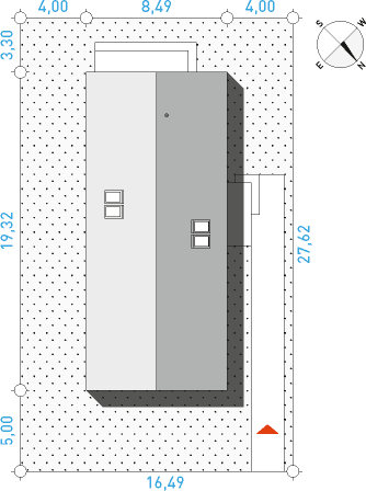 Beztroski 1 - Działka / Nasłonecznienie
