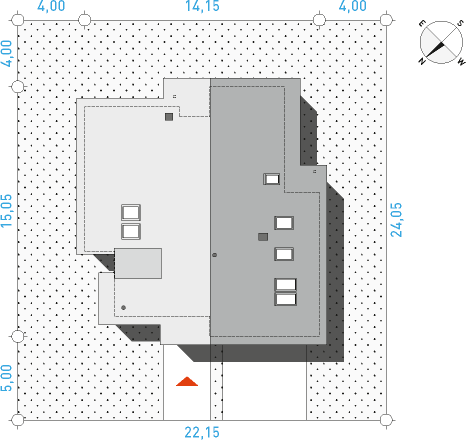 Doskonały 3 - Działka / Nasłonecznienie