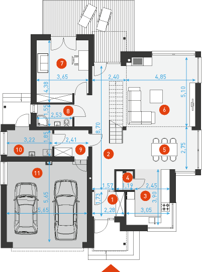 Doskonały 3 - Rzut parteru
