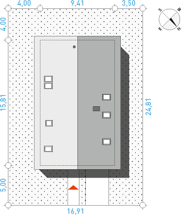 Dostępny 4 - Działka / Nasłonecznienie