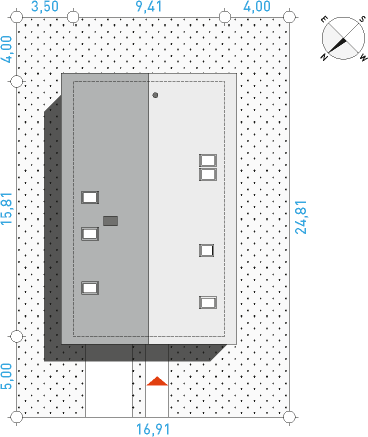 Dostępny 4 - Działka / Nasłonecznienie