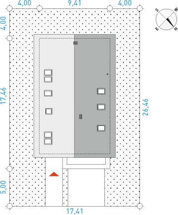 Dostępny 5 - Działka / Nasłonecznienie
