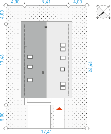 Dostępny 5 - Działka / Nasłonecznienie