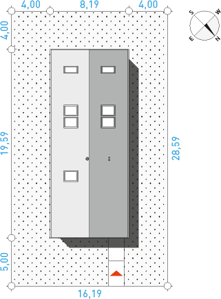Ekonomiczny 2B - Działka / Nasłonecznienie