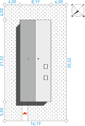 Ekonomiczny 3 - Działka / Nasłonecznienie