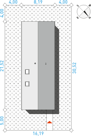 Ekonomiczny 3 - Działka / Nasłonecznienie