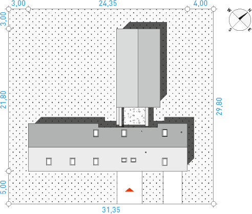 Familijny 1 - Działka / Nasłonecznienie