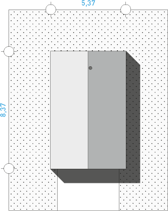 Garaż G3 - Działka / Nasłonecznienie