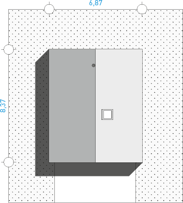 Garaż G4 - Działka / Nasłonecznienie