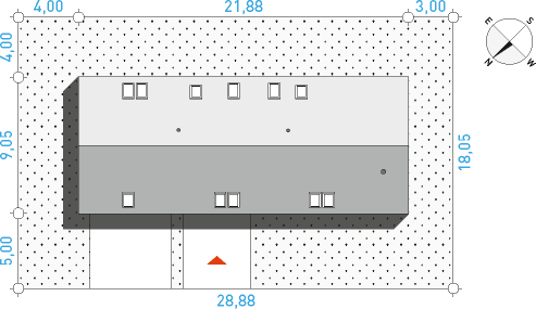 Idealny 1A - Działka / Nasłonecznienie