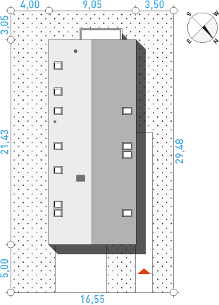 Idealny 3 - Działka / Nasłonecznienie