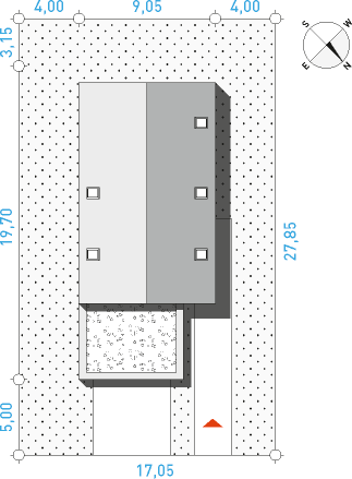 Idealny M2 - Działka / Nasłonecznienie