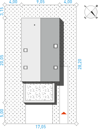 Idealny M3 - Działka / Nasłonecznienie