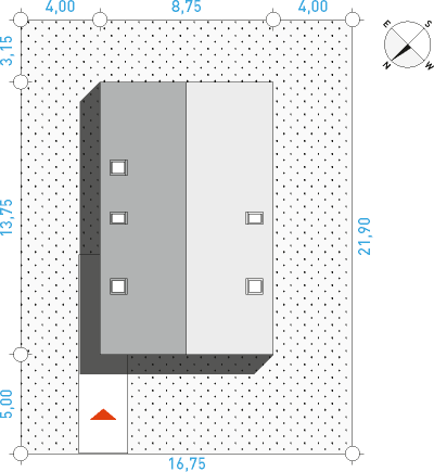 Idealny S1 - Działka / Nasłonecznienie