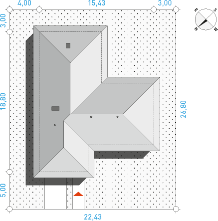 Kameralny 1 - Działka / Nasłonecznienie