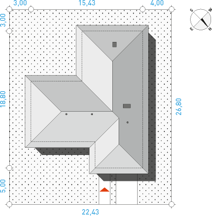 Kameralny 1 - Działka / Nasłonecznienie