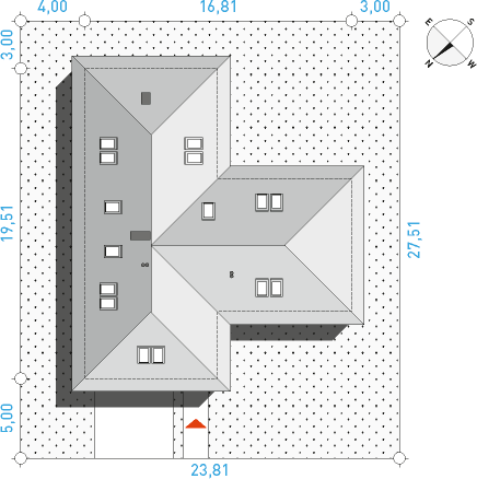 Kameralny 4 - Działka / Nasłonecznienie