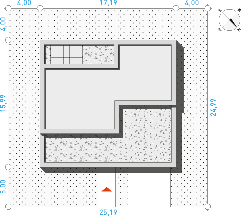 Modern 1 - Działka / Nasłonecznienie