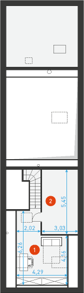 Naturalny 1 - Rzut poddasza