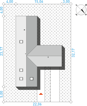 Naturalny 2 - Działka / Nasłonecznienie