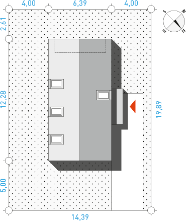 Nordic P70 1 - Działka / Nasłonecznienie