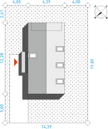 Nordic P70 1 - Działka / Nasłonecznienie