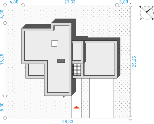 Otwarty 1 - Działka / Nasłonecznienie