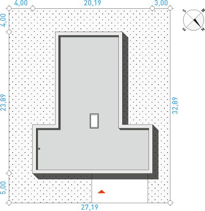 Parterowy 1A - Działka / Nasłonecznienie