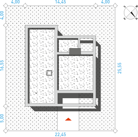 Parterowy 2 - Działka / Nasłonecznienie
