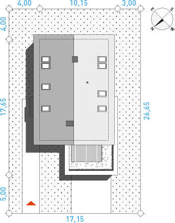 Prosty 3A - Działka / Nasłonecznienie