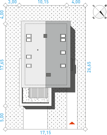 Prosty 3A - Działka / Nasłonecznienie
