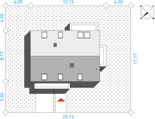 Przytulny 1 - Działka / Nasłonecznienie