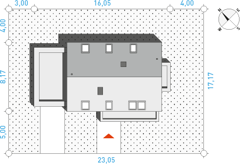Przytulny 4 - Działka / Nasłonecznienie
