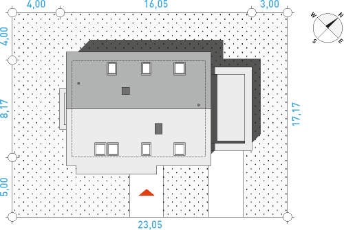Przytulny 4A - Działka / Nasłonecznienie