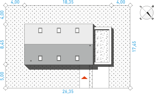 Radosny 5 - Działka / Nasłonecznienie