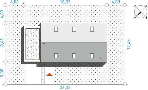Radosny 5 - Działka / Nasłonecznienie