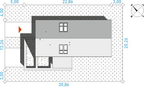 Rodzinny 2 - Działka / Nasłonecznienie